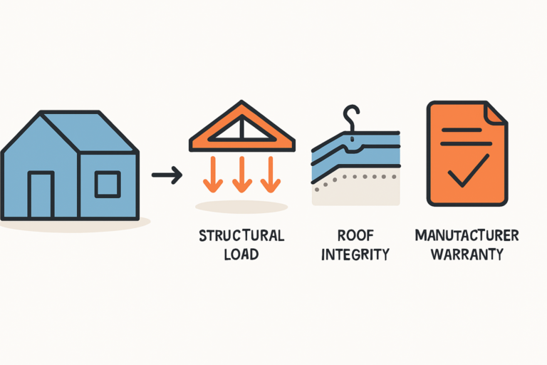 Photovoltaik auf Fertighaus Dach und Statik beachten