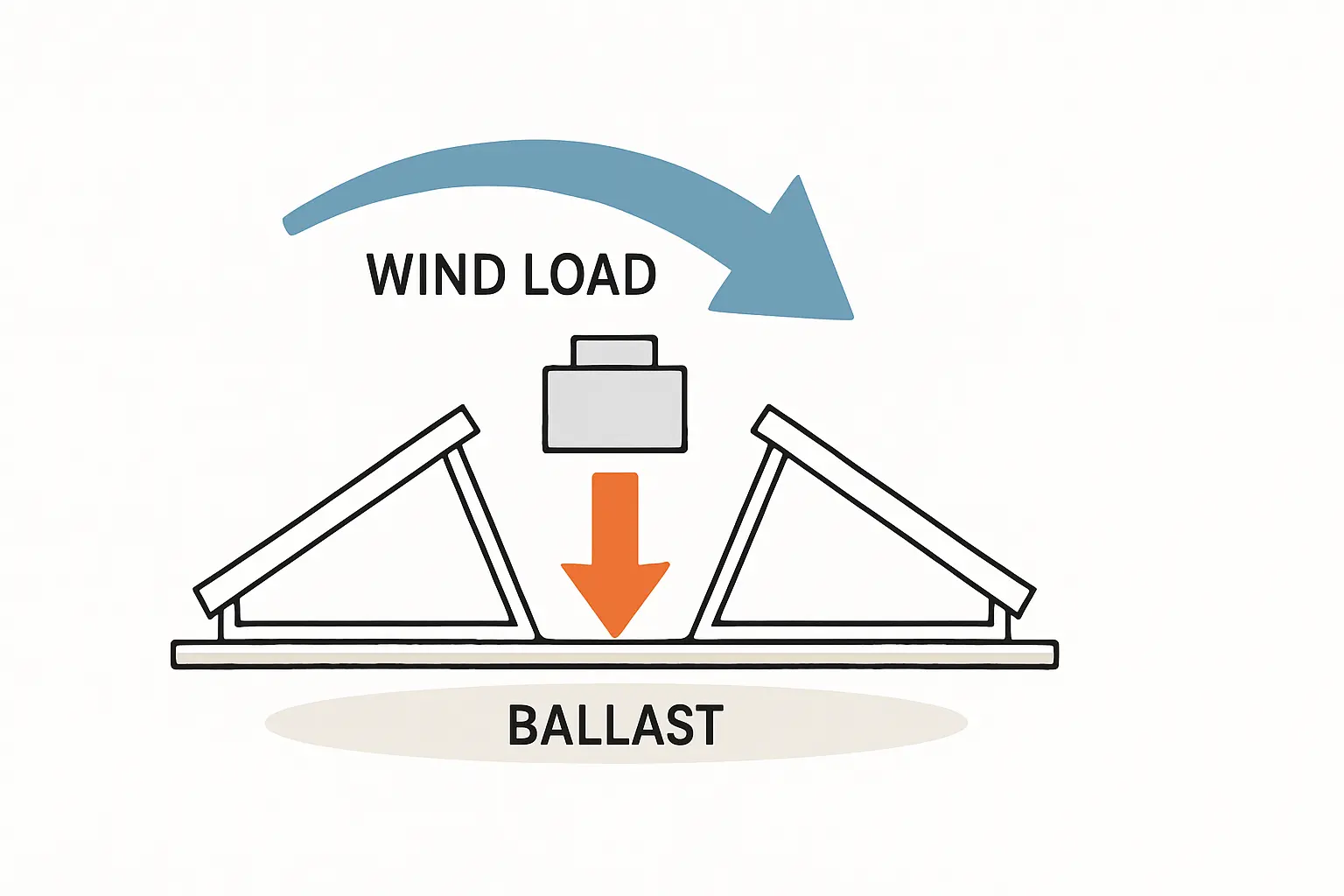 Sichere Montage von Photovoltaik auf Flachdächern