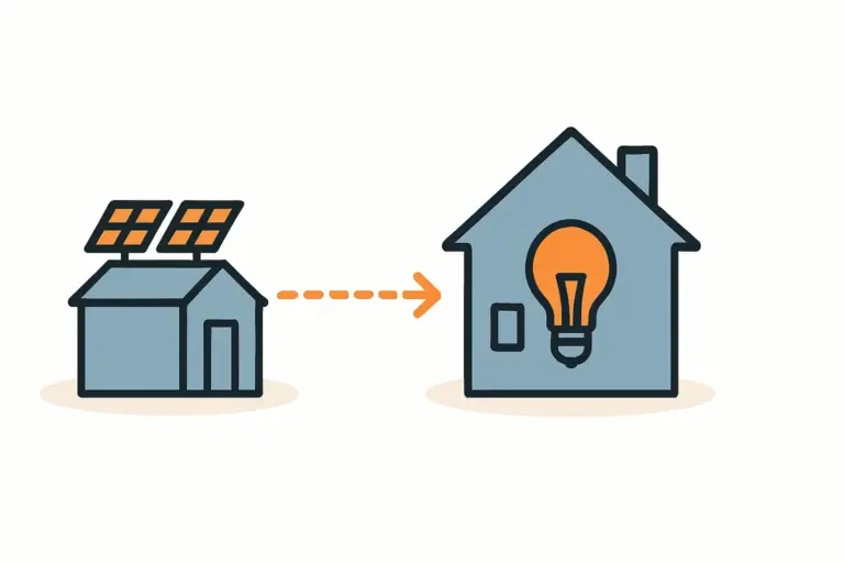 Photovoltaik auf dem Gartenhaus richtig nutzen