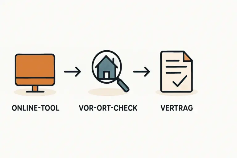 Photovoltaik Online-Konfigurator Ergebnisse und Verträge verstehen