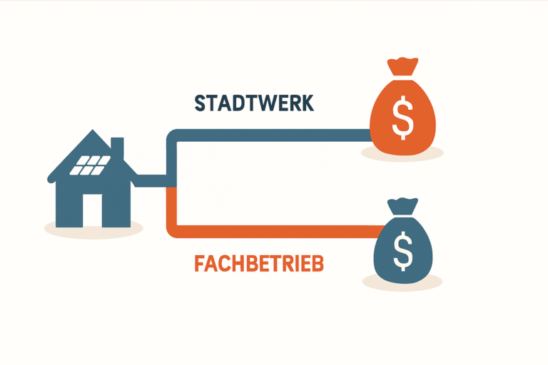 Photovoltaik von Stadtwerken Wann lohnt sich das Komplettpaket