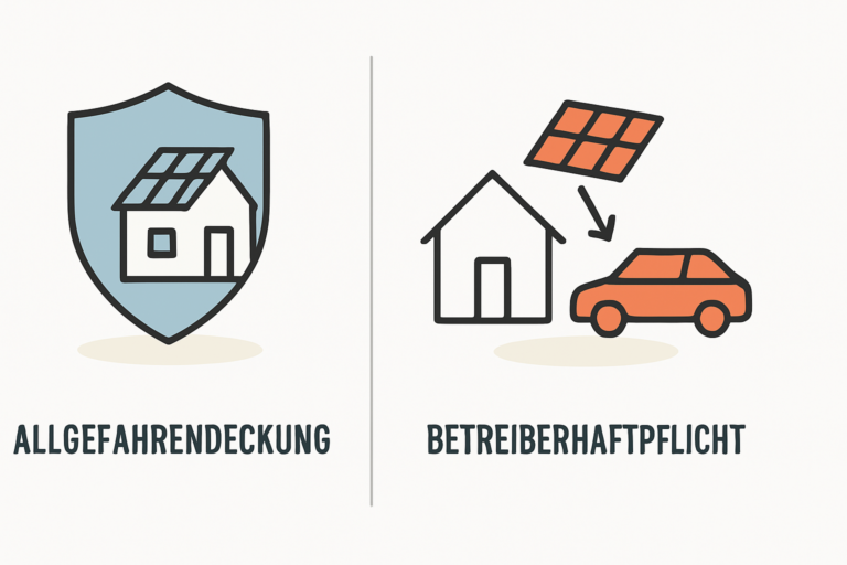 Photovoltaik Versicherung Kostenvergleich Allgefahr Betreiberhaftpflicht