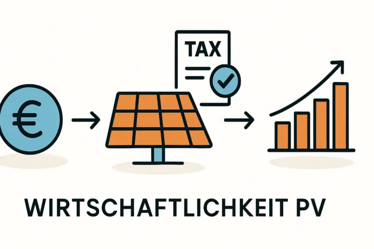Photovoltaik-Wirtschaftlichkeitsrechnung & Steuer-Guide 2025 Wann sich Ihre Anlage wirklich rechnet