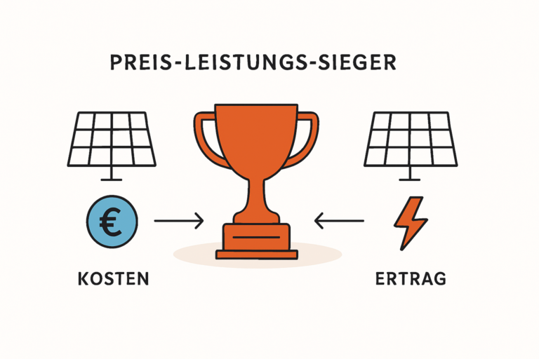 Preis-Leistungs-Sieger bei Solarmodulen unter 250 Euro
