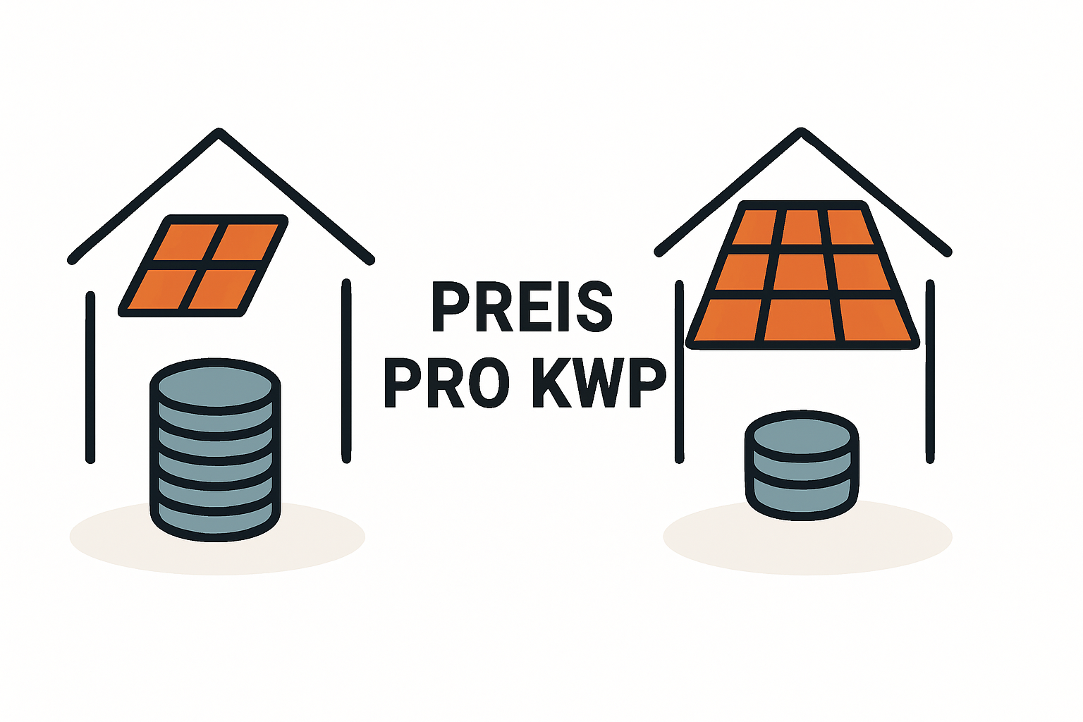 Preis pro kWp bei großen Photovoltaikanlagen verstehen
