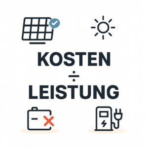 Den Preis pro kWp einer Photovoltaikanlage berechnen