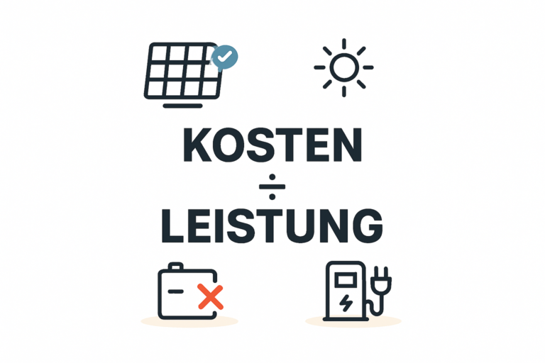 Den Preis pro kWp einer Photovoltaikanlage berechnen