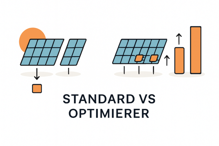 Kosten für PV-Anlagen mit Leistungsoptimierern bei Verschattung