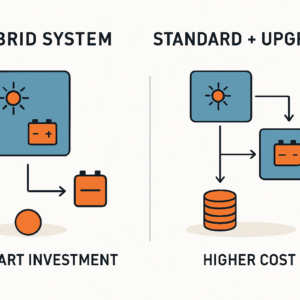 Preise für speicherbereite PV-Anlagen mit Hybrid-Wechselrichter