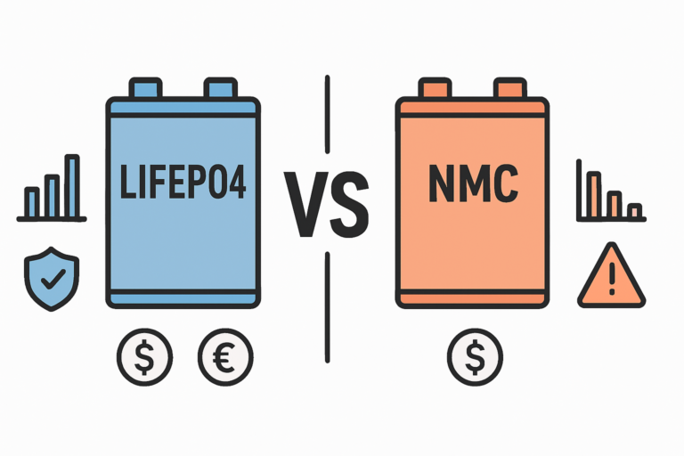 Preisunterschiede bei LiFePO4 und NMC Stromspeichern verstehen