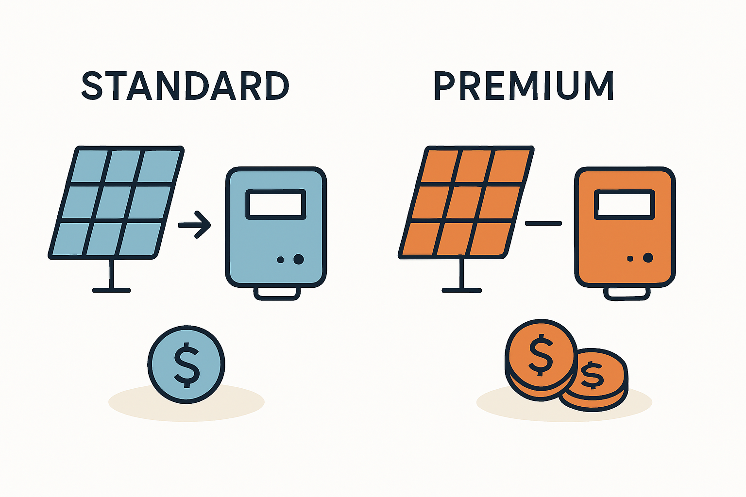 Preisunterschiede bei PV-Komplettpaketen verstehen