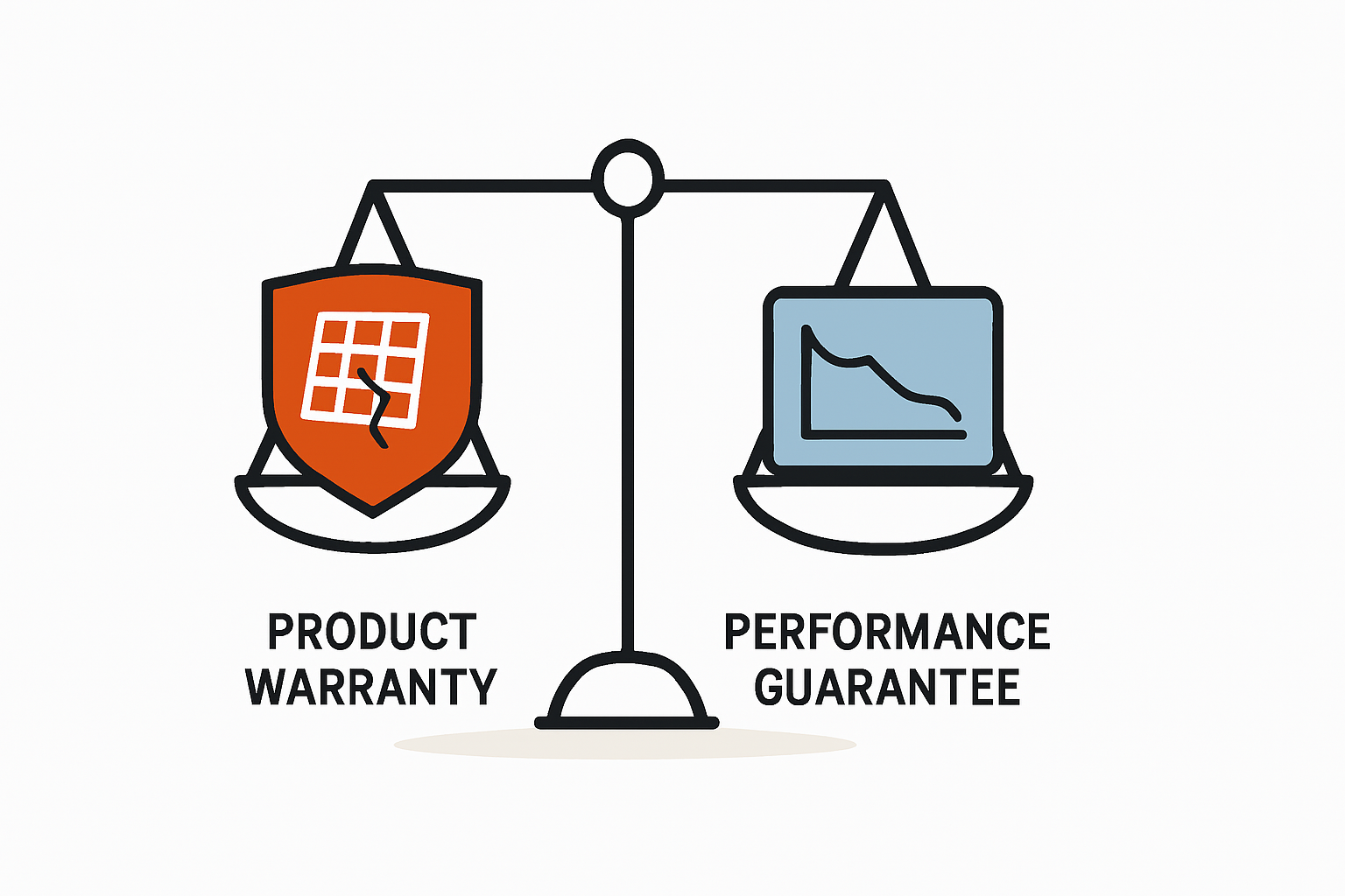 Produktgarantie und Leistungsgarantie bei Solarmodulen verstehen