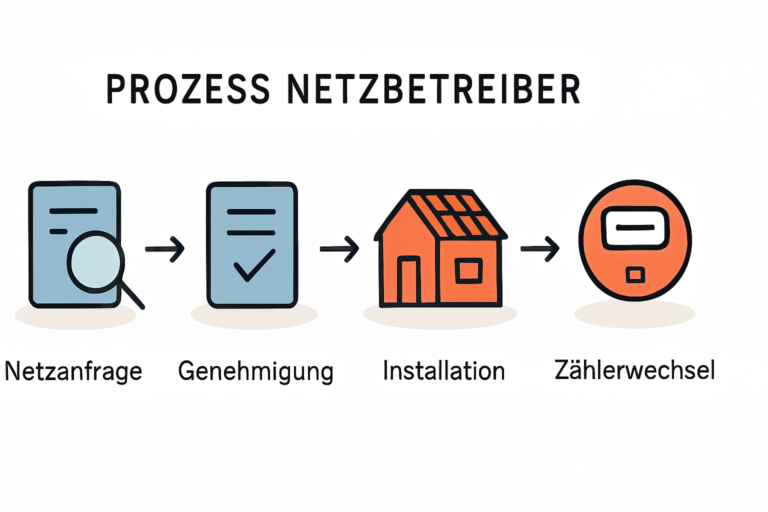 Der Prozess mit dem Netzbetreiber verstehen
