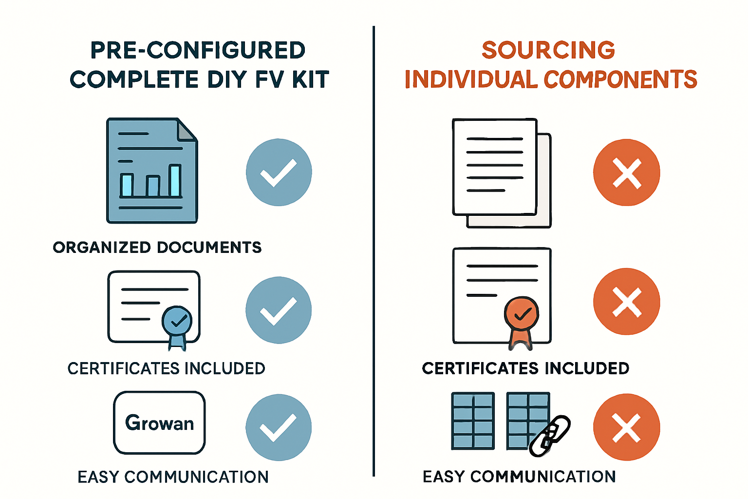 anmeldefreundliches DIY-PV-Komplettset