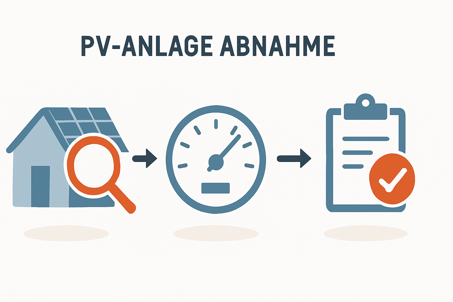 Checkliste und Protokoll für die Abnahme der PV-Anlage