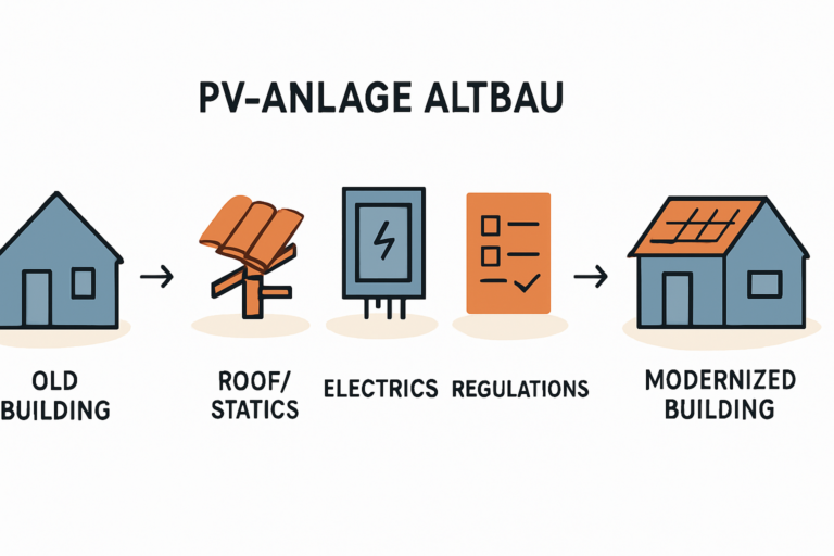 PV-Anlage im Altbau energetisch sanieren verstehen