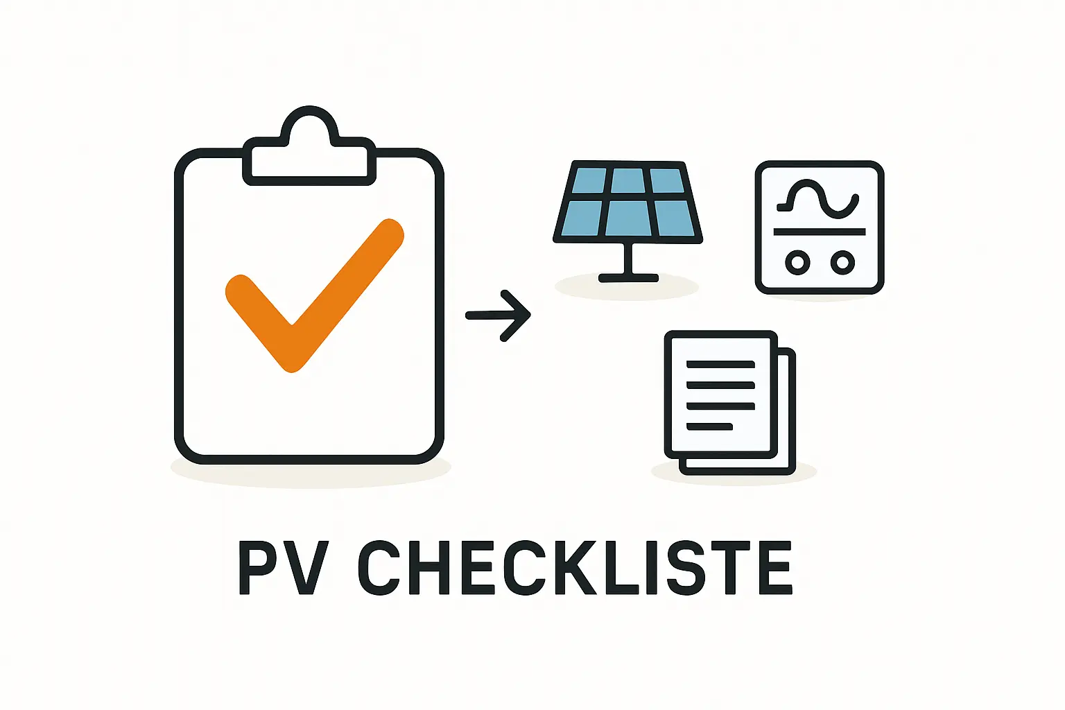 Checkliste zur Bauabnahme Ihrer PV-Anlage