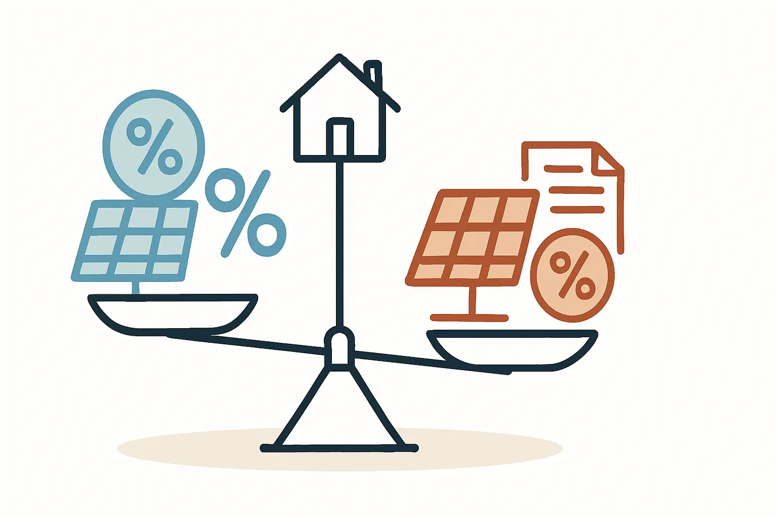 PV-Anlage über Baufinanzierung finanzieren Kostenvergleich