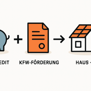 PV-Anlage beim Hausbau finanzieren mit Baukredit und KfW