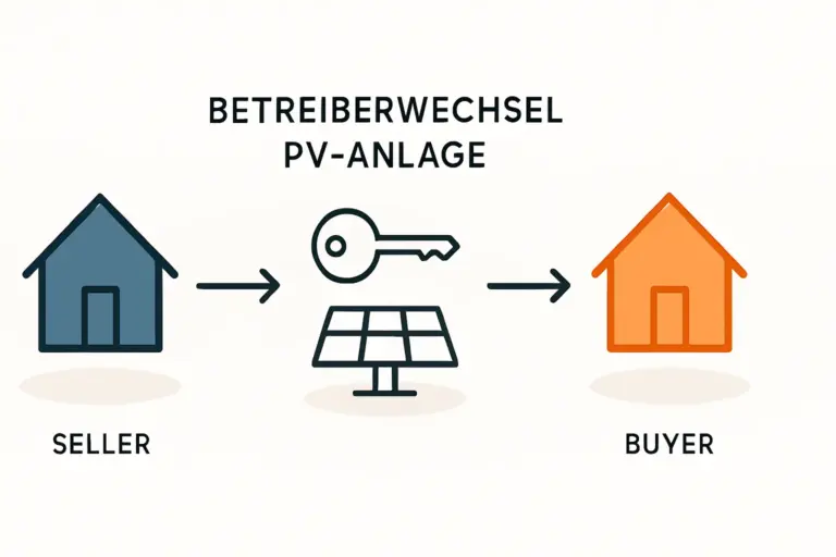 Eigentümerwechsel einer PV-Anlage und MaStR Aktualisierung