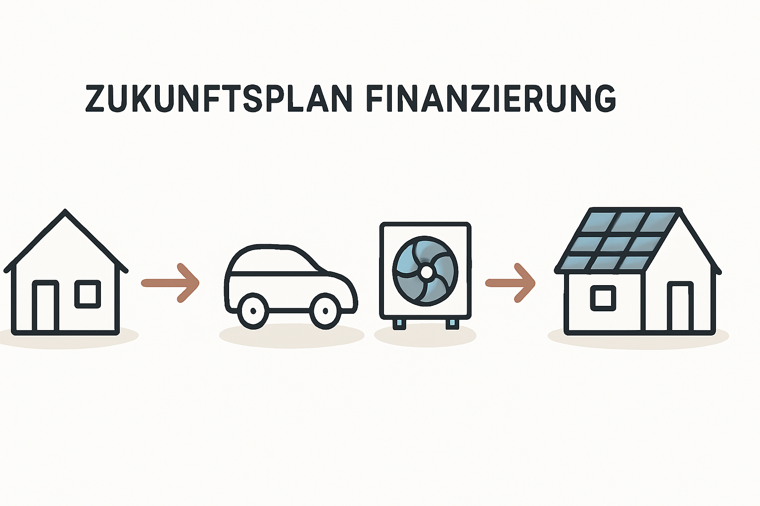 PV-Anlage größer planen für E-Auto und Wärmepumpe