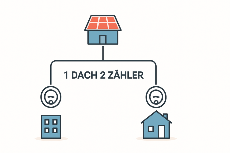 PV-Anlage für Haus mit Einliegerwohnung Kosten und Abrechnung