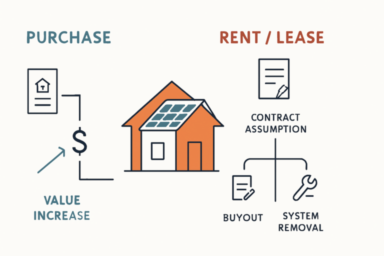 PV-Anlage beim Hausverkauf verstehen