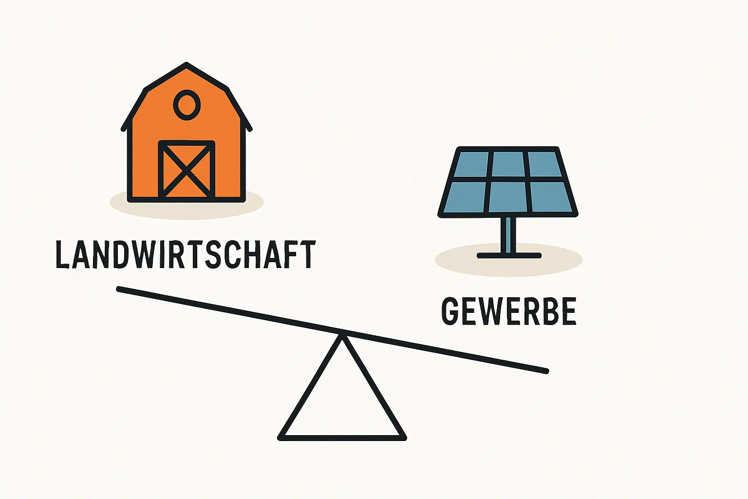Wann wird ein landwirtschaftlicher Betrieb zum Gewerbe durch PV