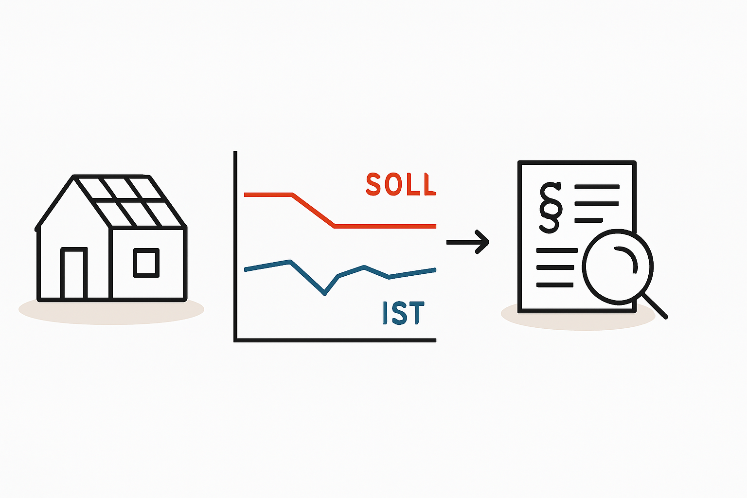 PV-Anlage leistet weniger Infos zu Ansprüchen und Verfahren