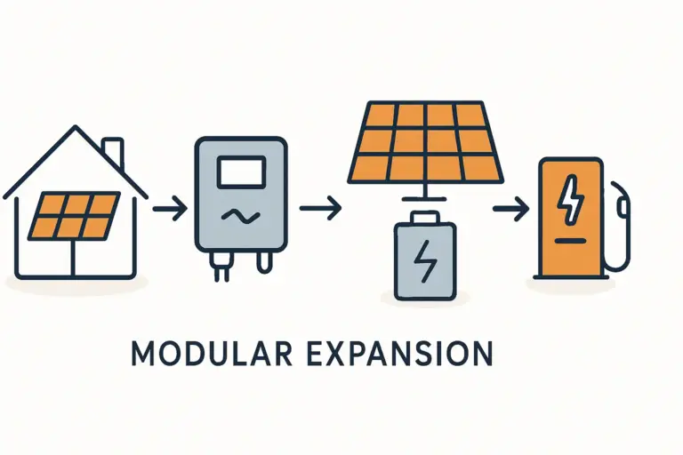 PV-Anlage modular erweitern richtig planen