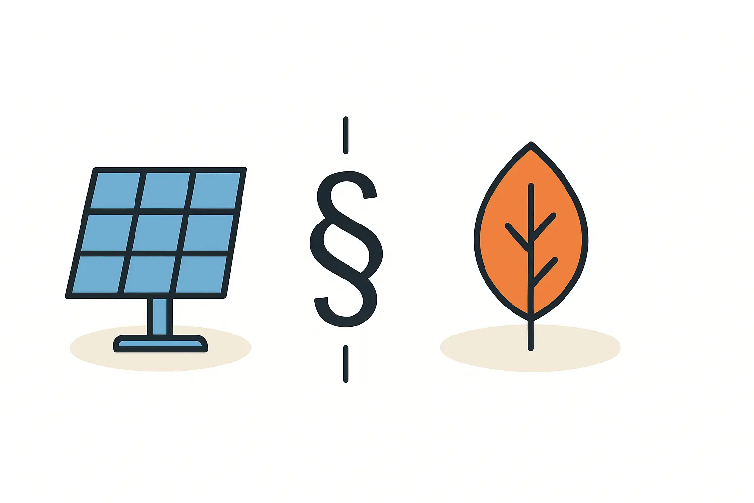 PV-Anlage in der Nähe von Naturschutzgebieten und Auflagen