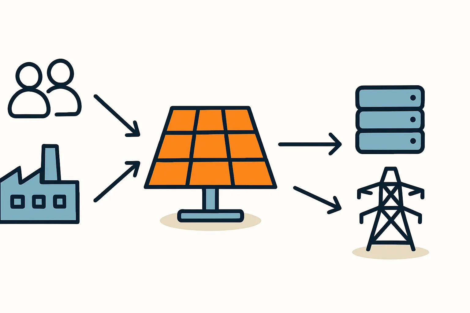 PV-Anlage als Unternehmen anmelden Unterschiede bei Register und Netzbetreiber