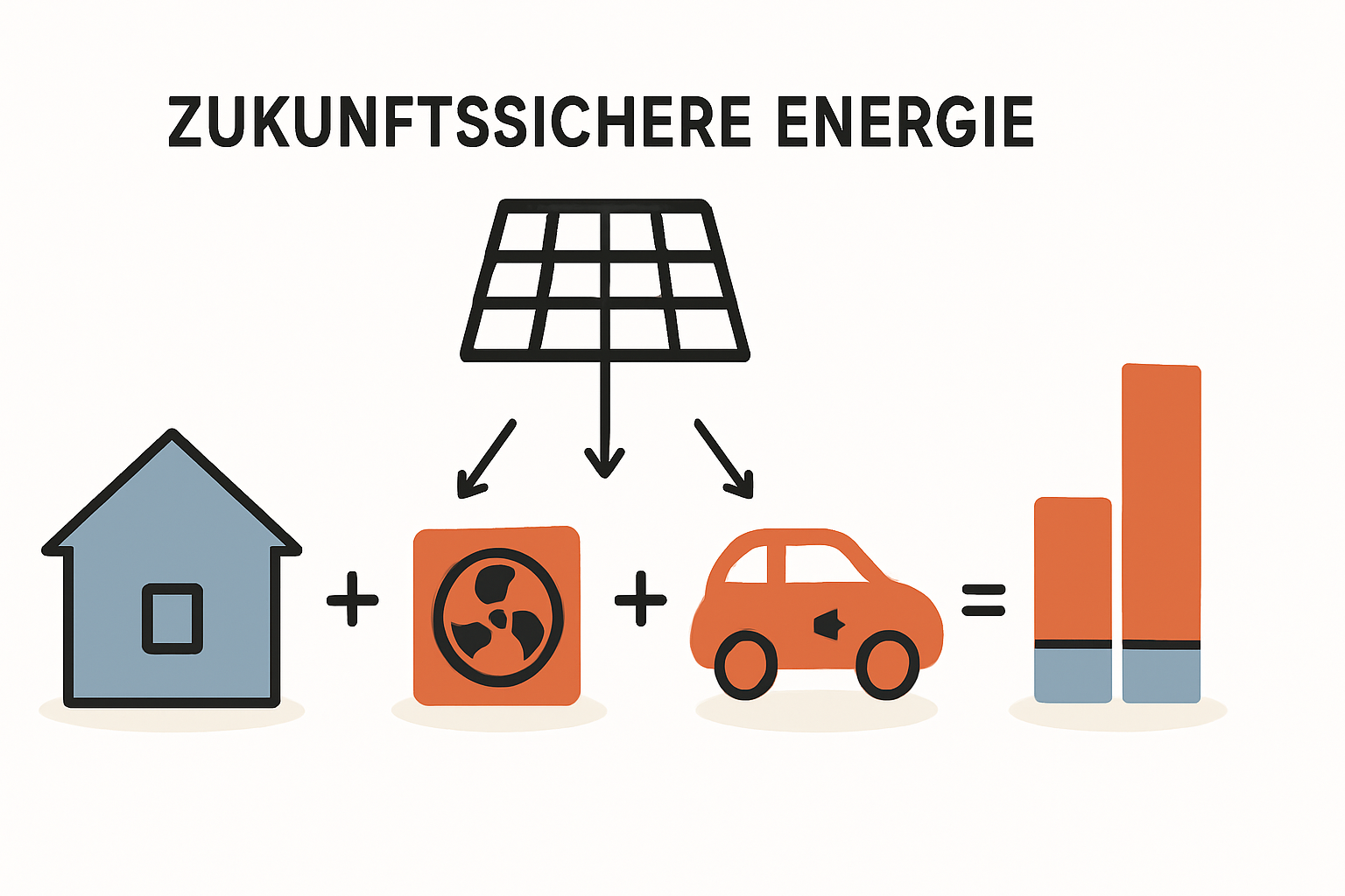 PV-Anlage zukunftssicher planen mit Wärmepumpe und E-Auto
