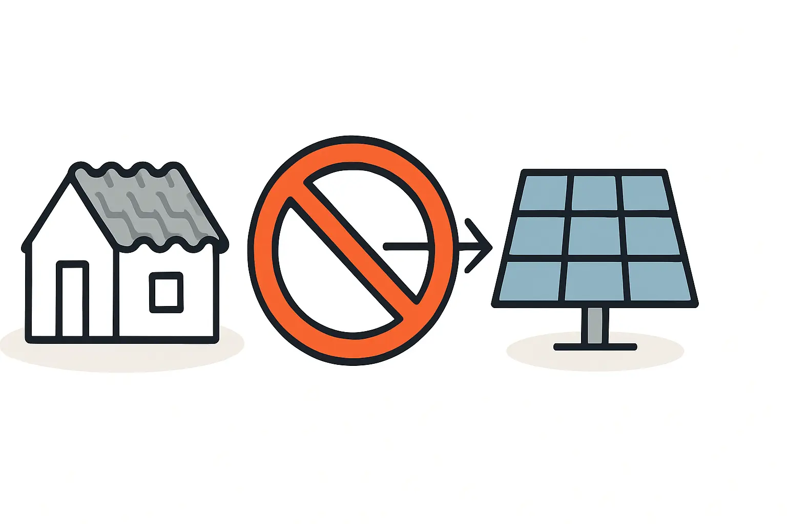 PV-Installation auf Asbestdächern was erlaubt ist