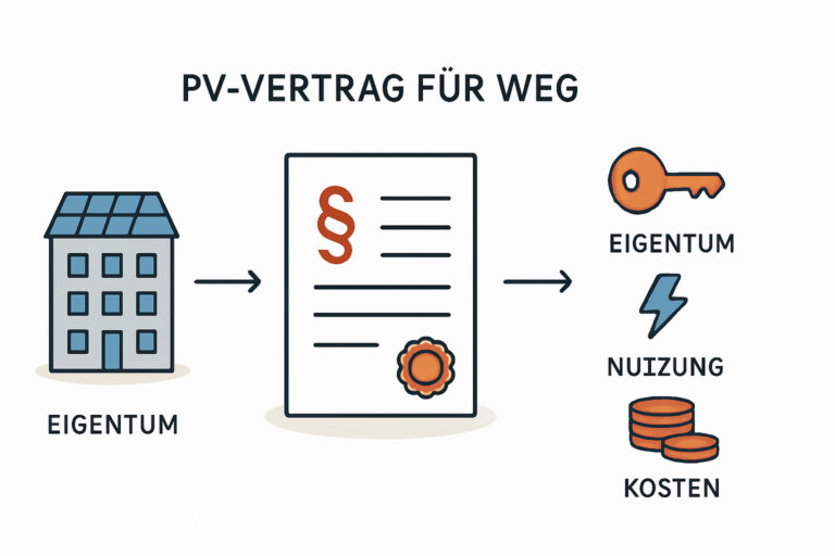 PV-Kaufvertrag für WEG Besonderheiten und Risiken