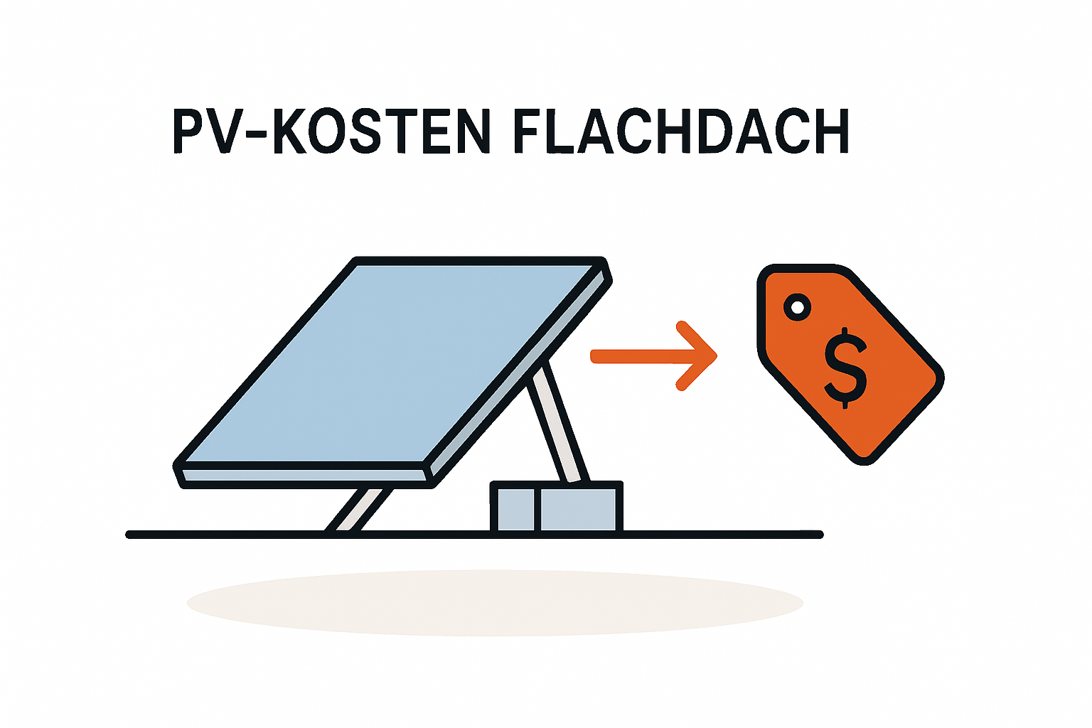 Kosten für PV-Anlagen auf Flachdächern verstehen