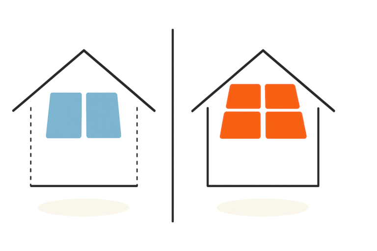 PV-Anlagen auf schmalen Reihenhausdächern optimal planen