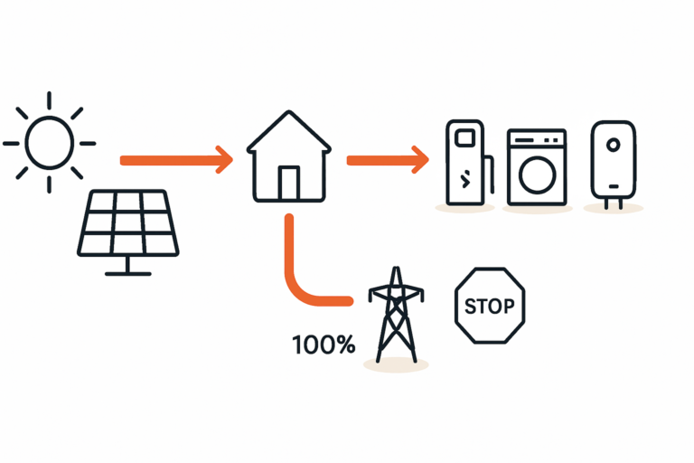 Was passiert, wenn der PV-Speicher voll ist