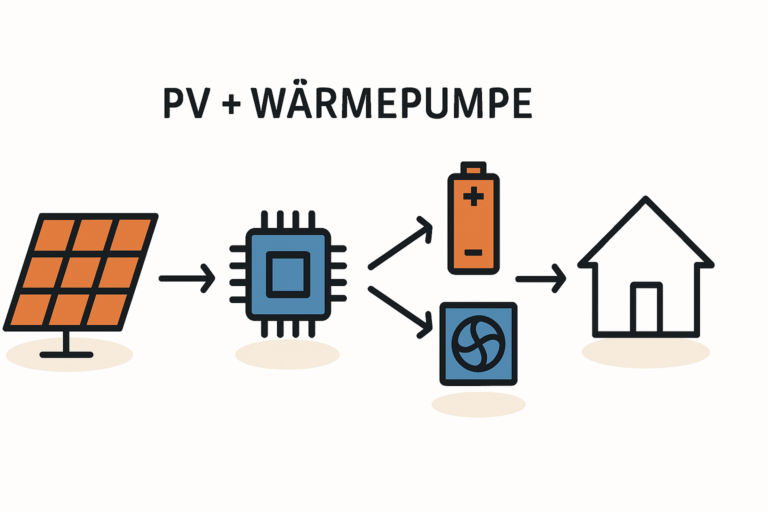 Fallstudie zur Kombination von PV-Anlage und Wärmepumpe im Altbau