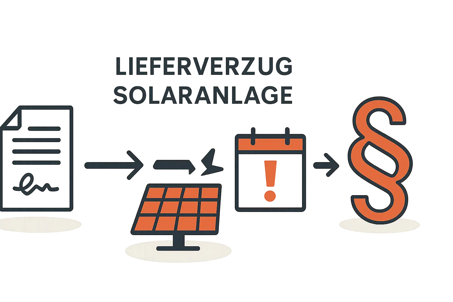 Rechte und Sicherung bei Lieferverzug von Solaranlagen