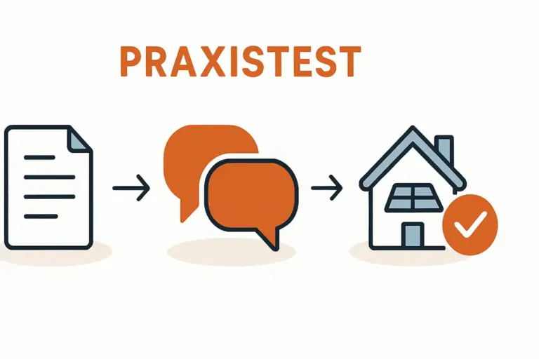 Referenzanlagen besichtigen und Fachbetrieb prüfen