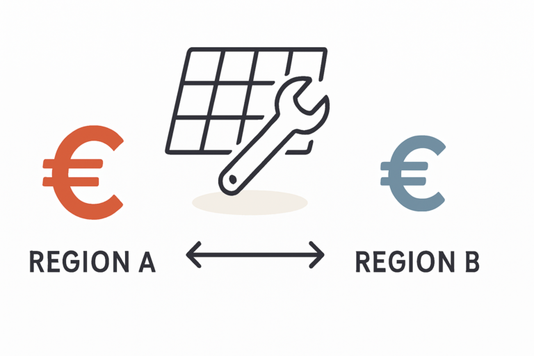 Regionale Unterschiede bei Wartungskosten von PV-Anlagen