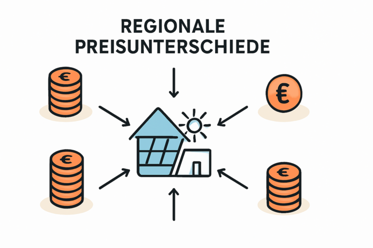 Regionale Preise für PV-Anlagen im Überblick