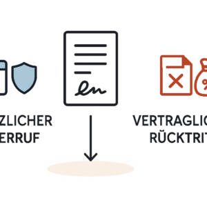 Rücktritt und Widerrufsfristen beim PV-Vertrag verstehen