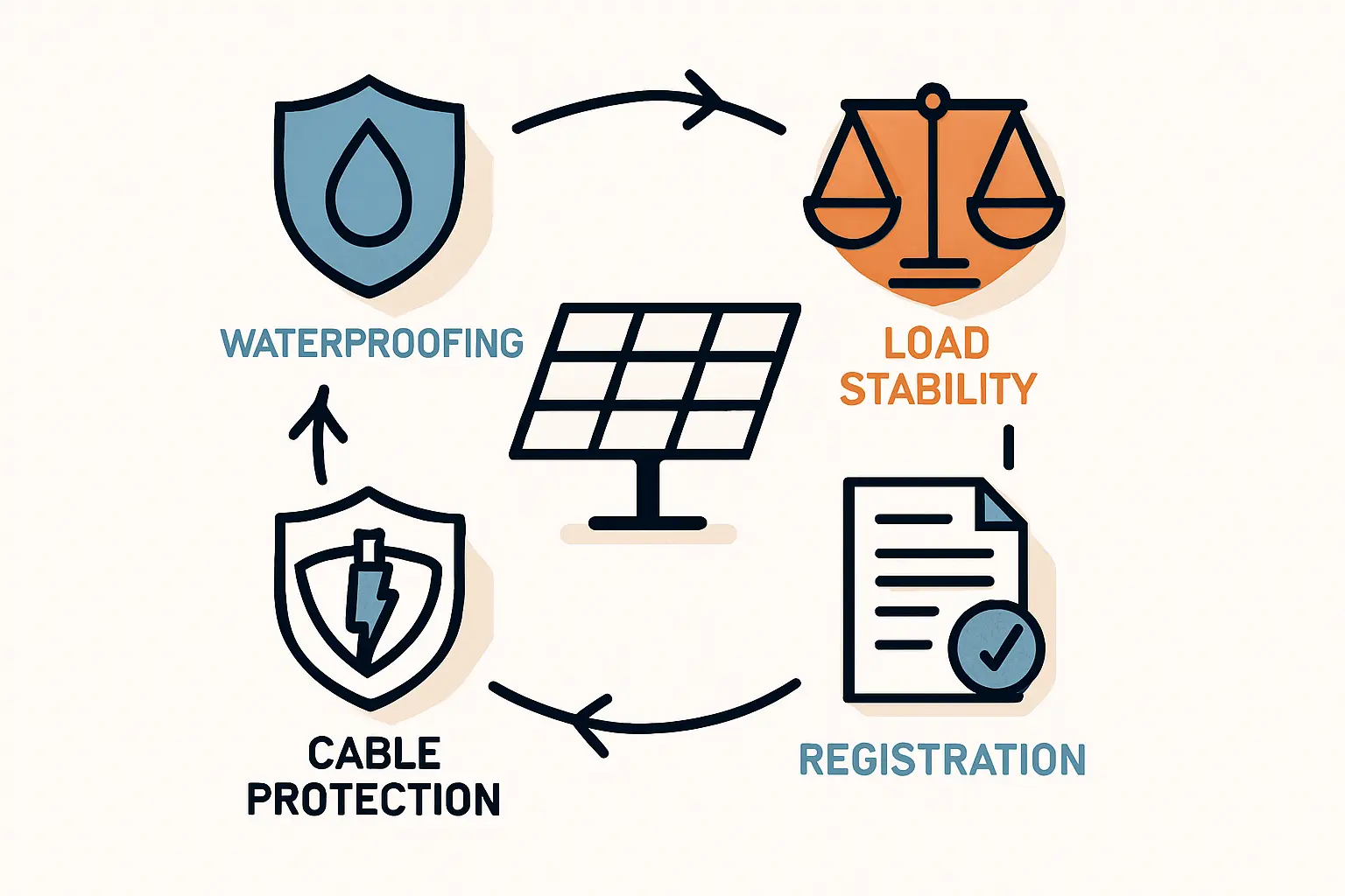 Solar-Carport im Eigenbau