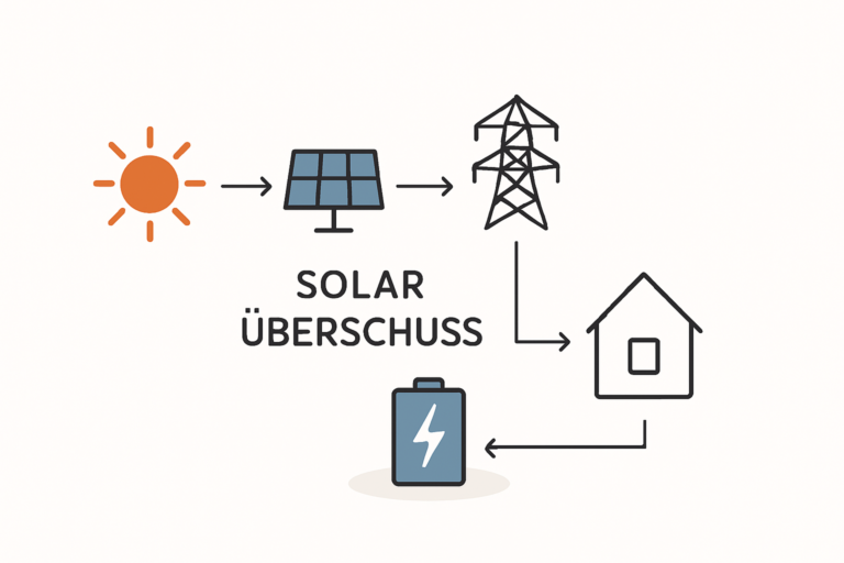 Solar-Überschuss verstehen und Ersparnis steigern