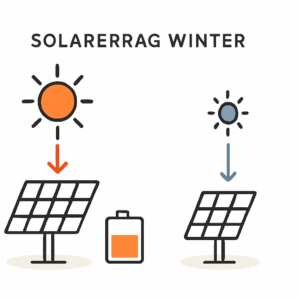 Solarertrag im Winter verstehen und realistisch einschätzen