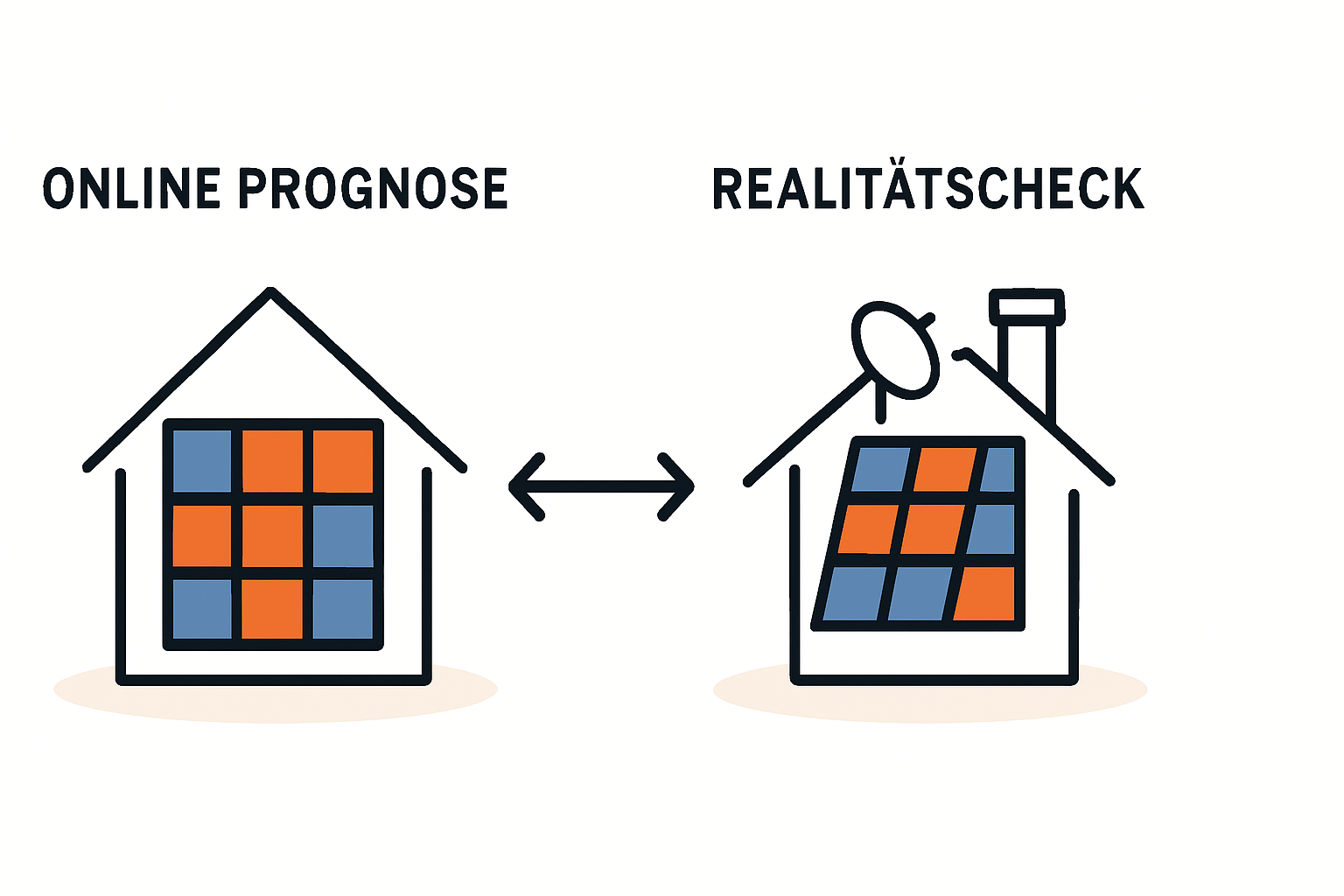 Solarkataster Bundesländer Genauigkeit der Ertragsprognosen