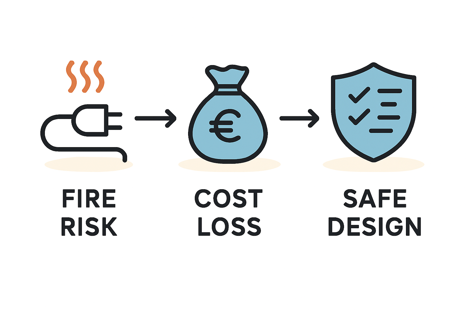 Hochwertige vollständige Komplettsets für Photovoltaikanlagen als Beispiel.