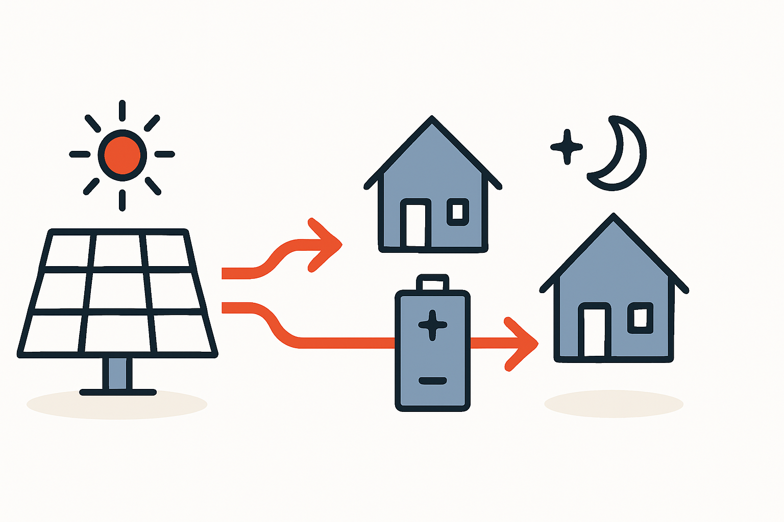 Solarstrom vom Balkonkraftwerk trotz Abwesenheit nutzen